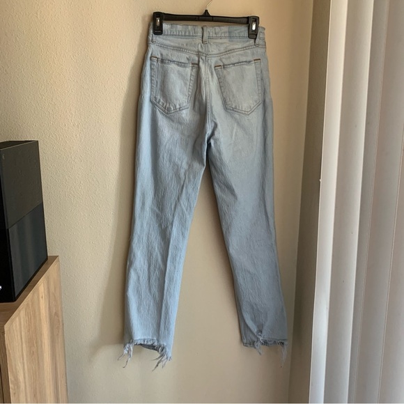 Abercrombie and Fitch The 90’s Straight Ultra High Rise Jeans Size 26 - Picture 5 of 6